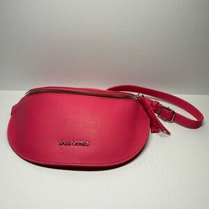 Sassy Jones Hot Pink Crossbody Belt Bag